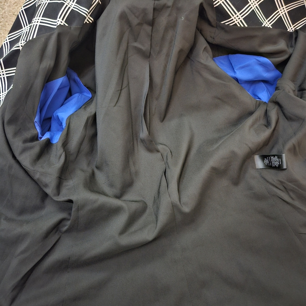 Express Black and White Blazer Women's Size 4 - Picture 5 of 12